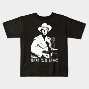 Vintage Classic Hank Country Music Gift Kids T-Shirt